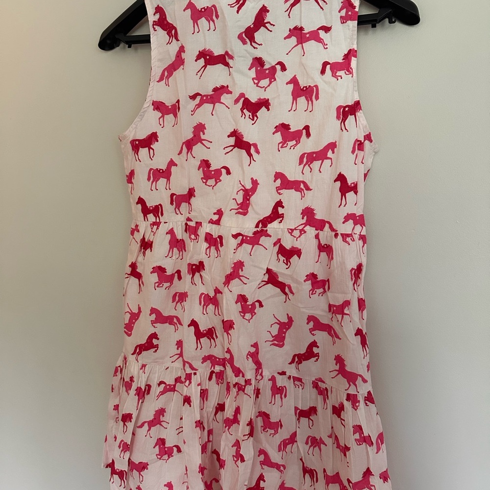 THML Pink and White Horse Print Mini Dress - Picture 10 of 12
